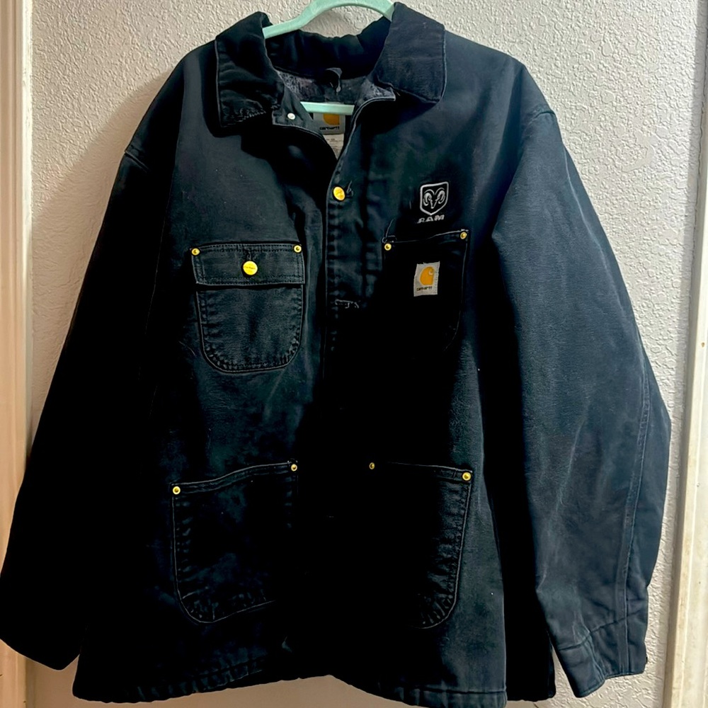 Men’s Carhartt Dodge Ram Jacket Black XXL